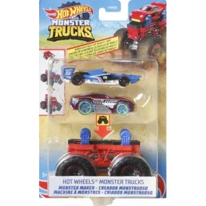 Hot Wheels Monster Trucks Monster Maker Red & Black