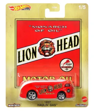 Hot Wheels Pop Culture Vehicle 1/5 Lion Head 1937 Haulin' Gas