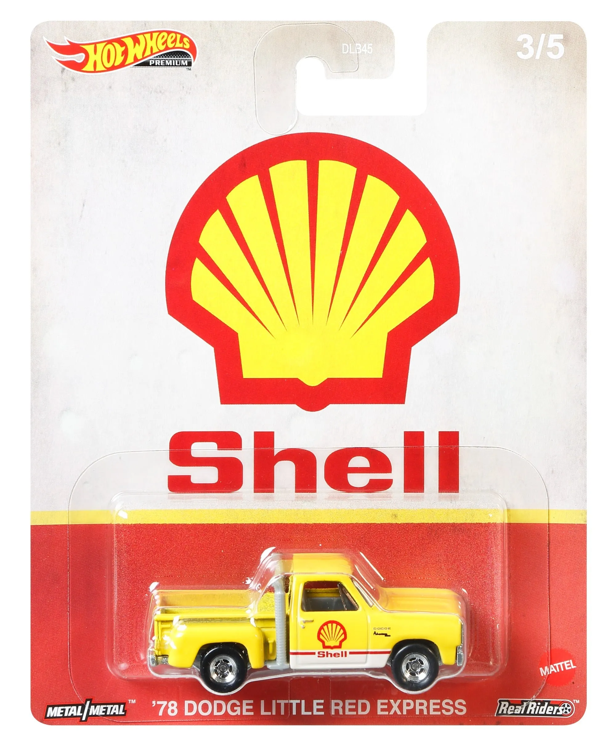 Hot Wheels Pop Culture Vehicle 3/5 Shell '78 Dodge Little Red Express