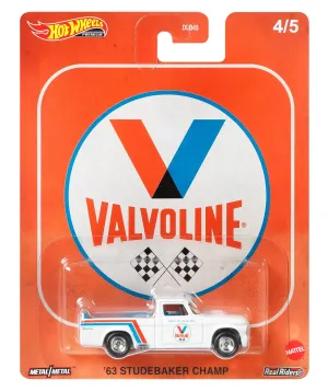 Hot Wheels Pop Culture Vehicle 4/5 Valvoline '63 Studebaker Champ
