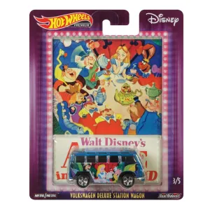 Hot Wheels Pop Culture Vehicle Disney Classics 3/5 Volkswagen Deluxe Station Wagon