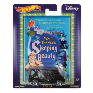 Hot Wheels Pop Culture Vehicle Disney Classics 4/5 Super Van