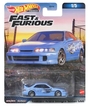 Hot Wheels Premier Fast & Furious 1/5 Custom Acura Integra Sedan Gsr