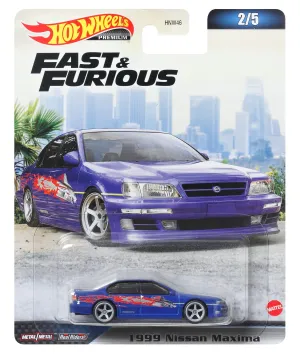 Hot Wheels Premier Fast & Furious 2/5 1999 Nissan Maxima