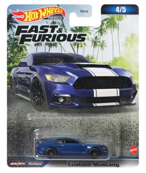 Hot Wheels Premier Fast & Furious 4/5 Custom Mustang
