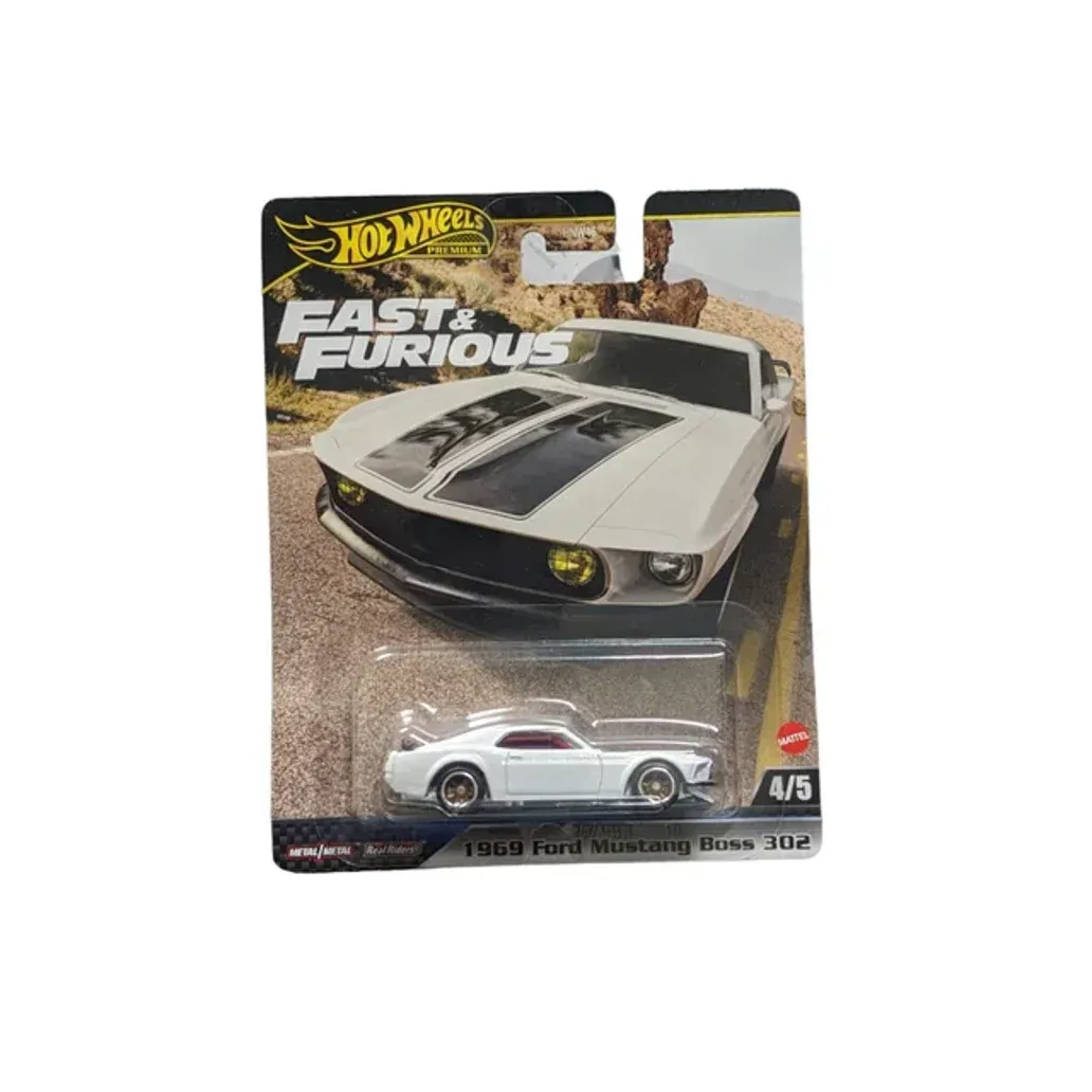 Hot Wheels Premium Fast And Furious 1969 Ford Mustang Boss 302