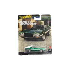 Hot Wheels Premium Fast And Furious 1972 Ford Gran Torino Sport