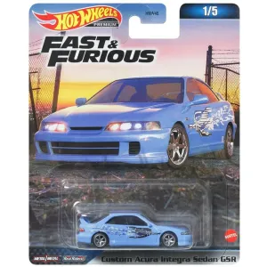 Hot Wheels Premium Fast And Furious - (956G) Custom Acura Integra Sedan Gsr