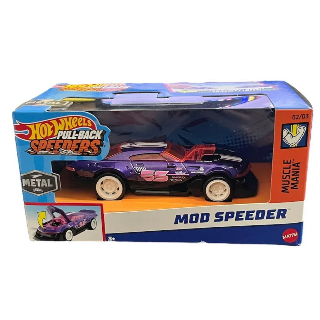 Hot Wheels Pullback Single - Mod Speeder