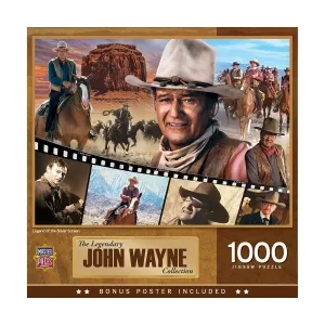 John Wayne Legend of the Silver Screen 1000-Piece Puzzle