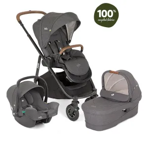Joie Cycle Versatrax Trio Travel System - Shell Grey