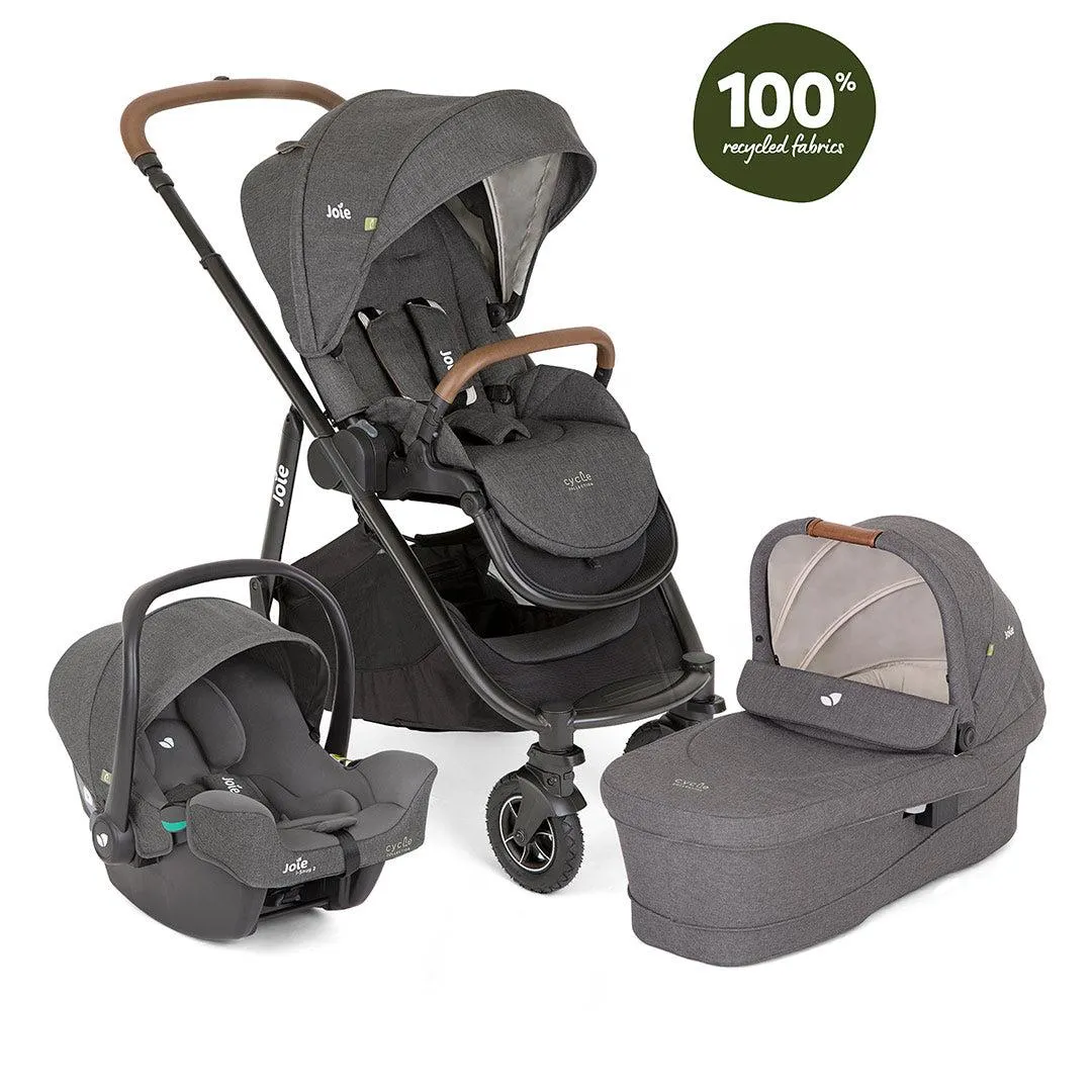 Joie Cycle Versatrax Trio Travel System - Shell Grey