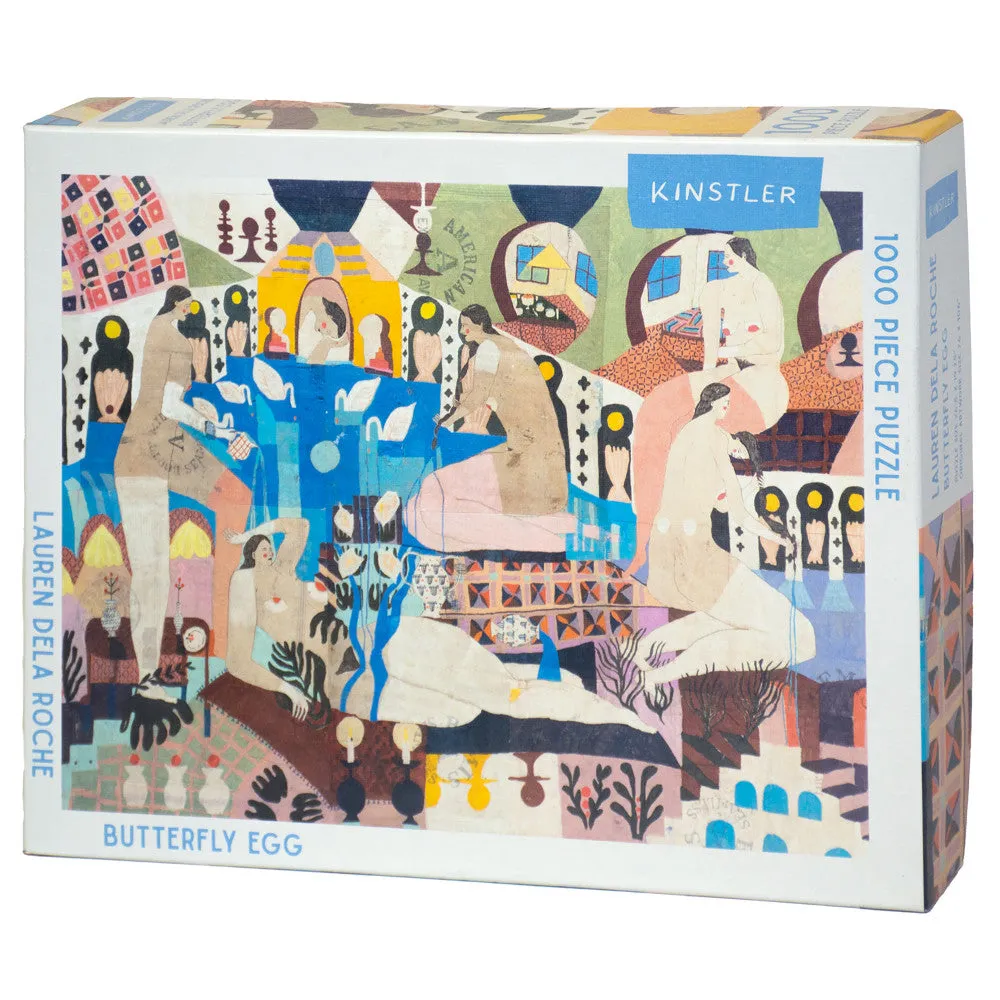 Kinstler Butterfly Egg - 1000 Piece Jigsaw Puzzle, 26.5" x 19.25"