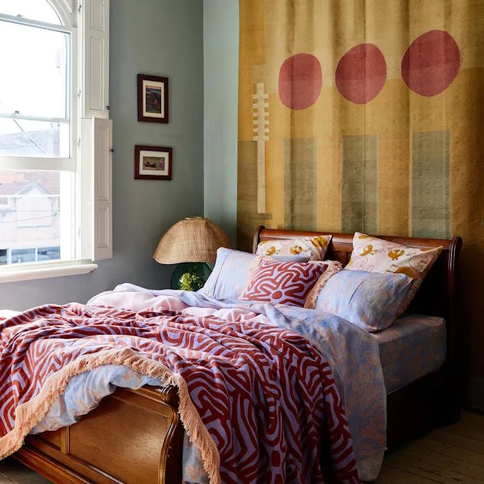 Kip and Co x Ernabella Arts | Kalaya Ngura Linen Pillowcases 2P