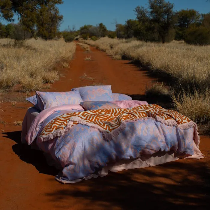 Kip and Co x Ernabella Arts | Kalaya Ngura Linen Quilt Cover LAST ONE!