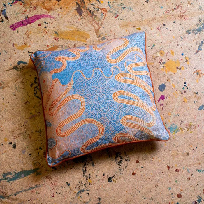 Kip and Co x Ernabella Arts | Kalaya Ngura Upholstery Cushion