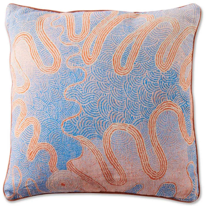 Kip and Co x Ernabella Arts | Kalaya Ngura Upholstery Cushion