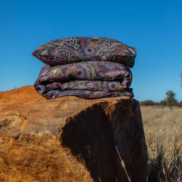 Kip and Co x Ernabella Arts | Tjala Tjukurpa Linen Pillowcases 2P