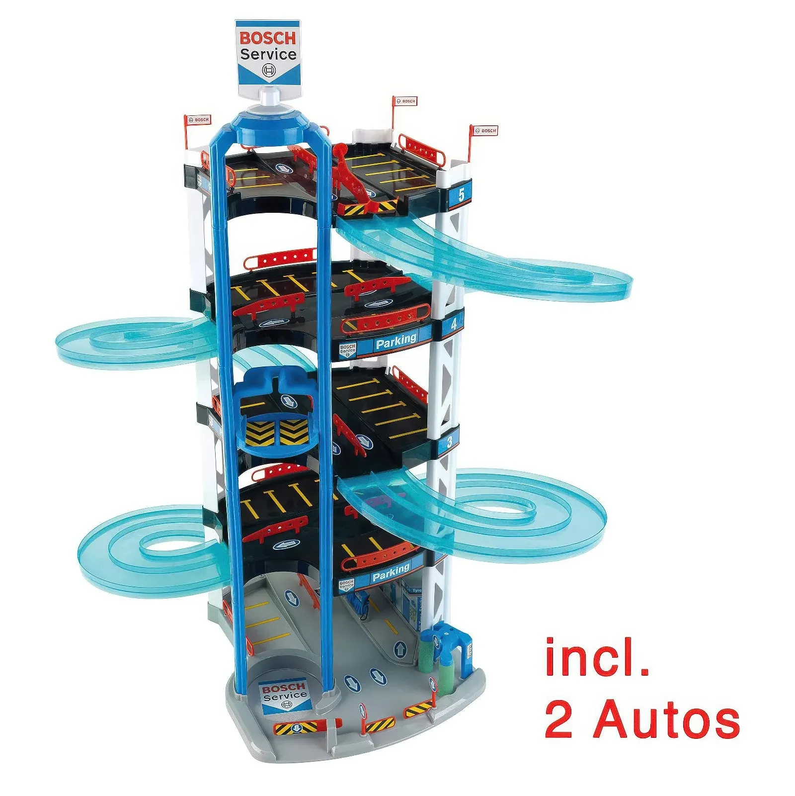 Klein Bosch 2813 Giant Car Service Multi-Storey Car Park