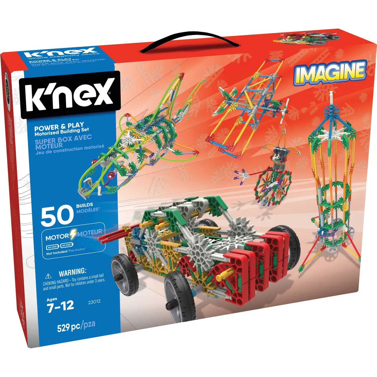K'Nex Imaginations Power N Play Motorised Building Set
