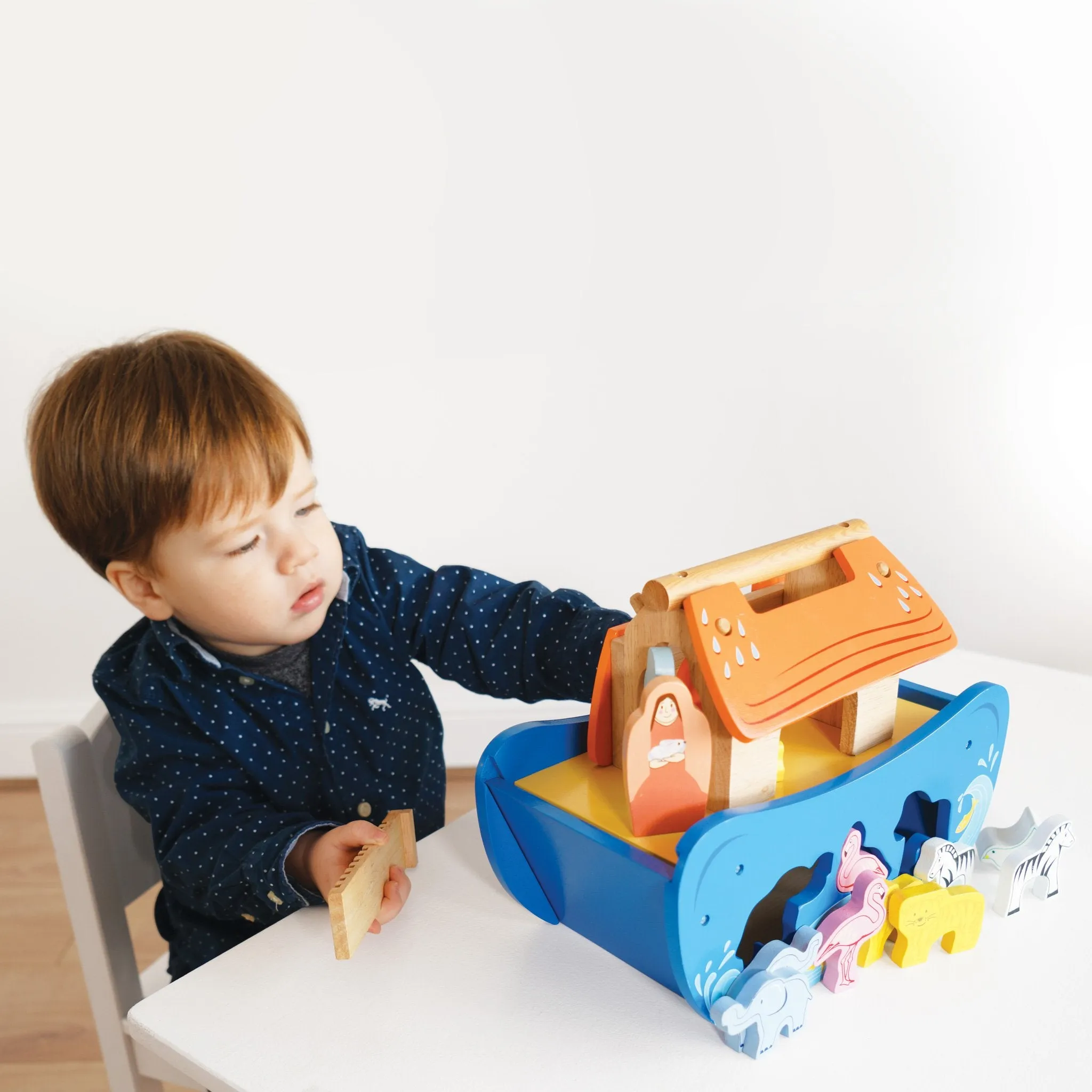 Le Toy Van Noah's Shape Sorter Wise - Kids Toys