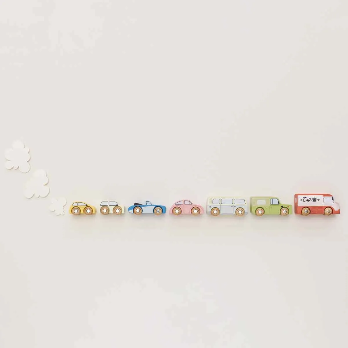 Le Toy Van Vintage Toy Cars (7pcs)