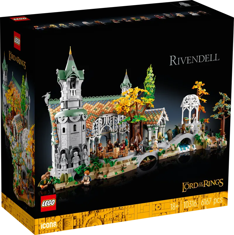 LEGO 10316 Icons The Lord Of The Rings: Rivendell