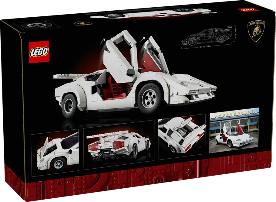 LEGO 10337 Icons Lamborghini Countach 5000 Quattrovalvole