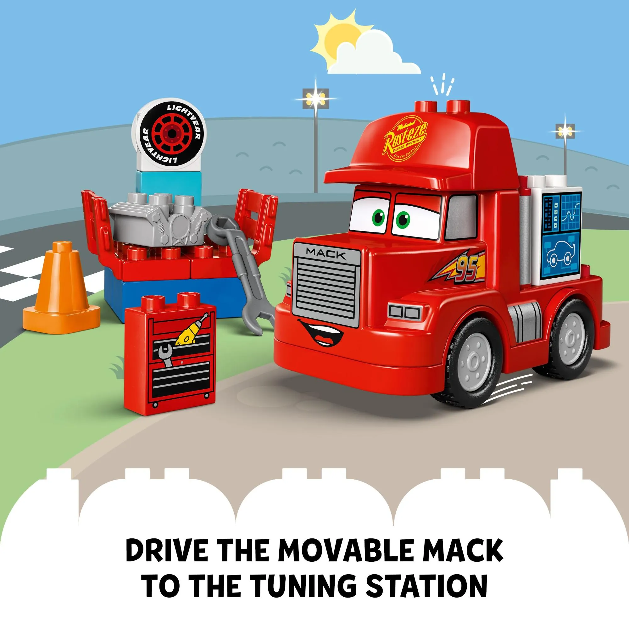 LEGO 10417 DUPLO Disney Mack At The Race