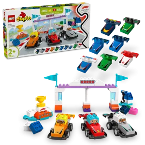 LEGO 10445 DUPLO F1 Team Race Cars & Drivers