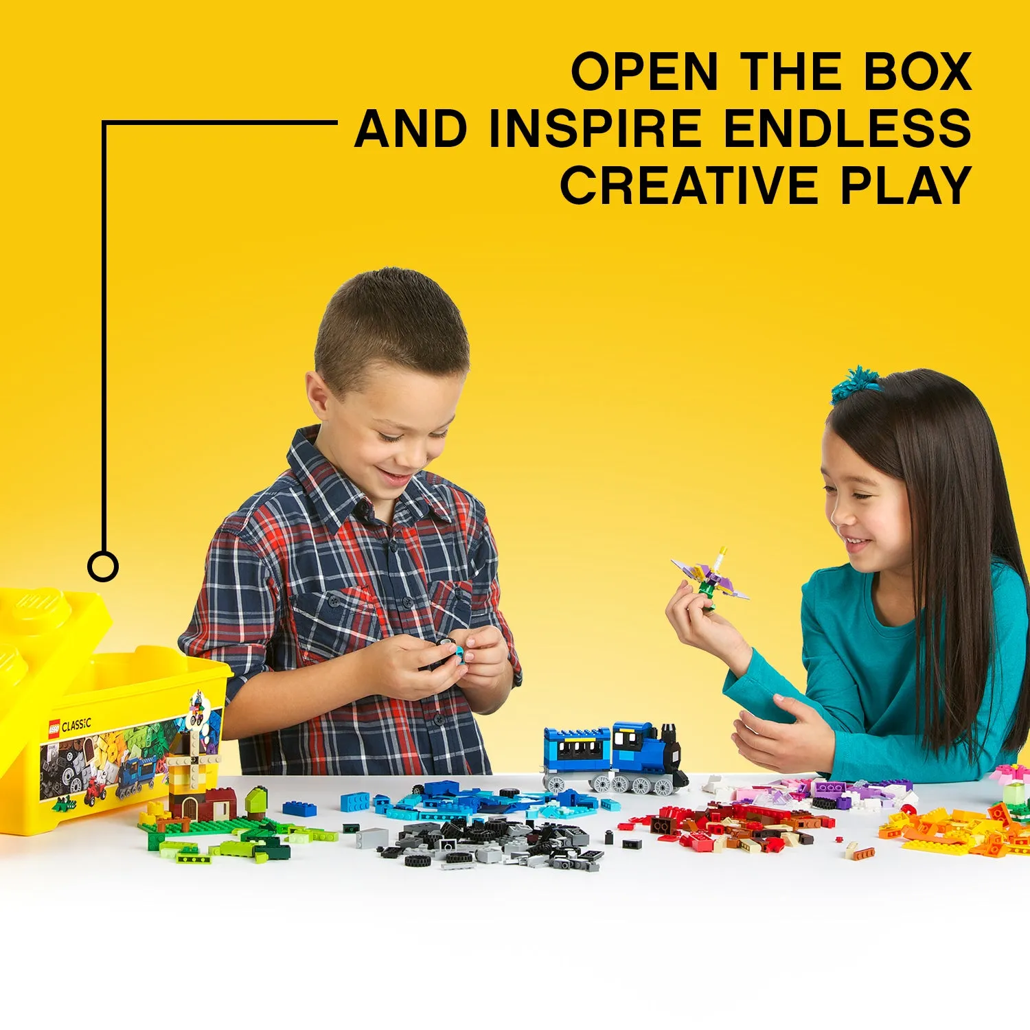 LEGO 10696 Classic Medium Creative Brick Box 484 Piece