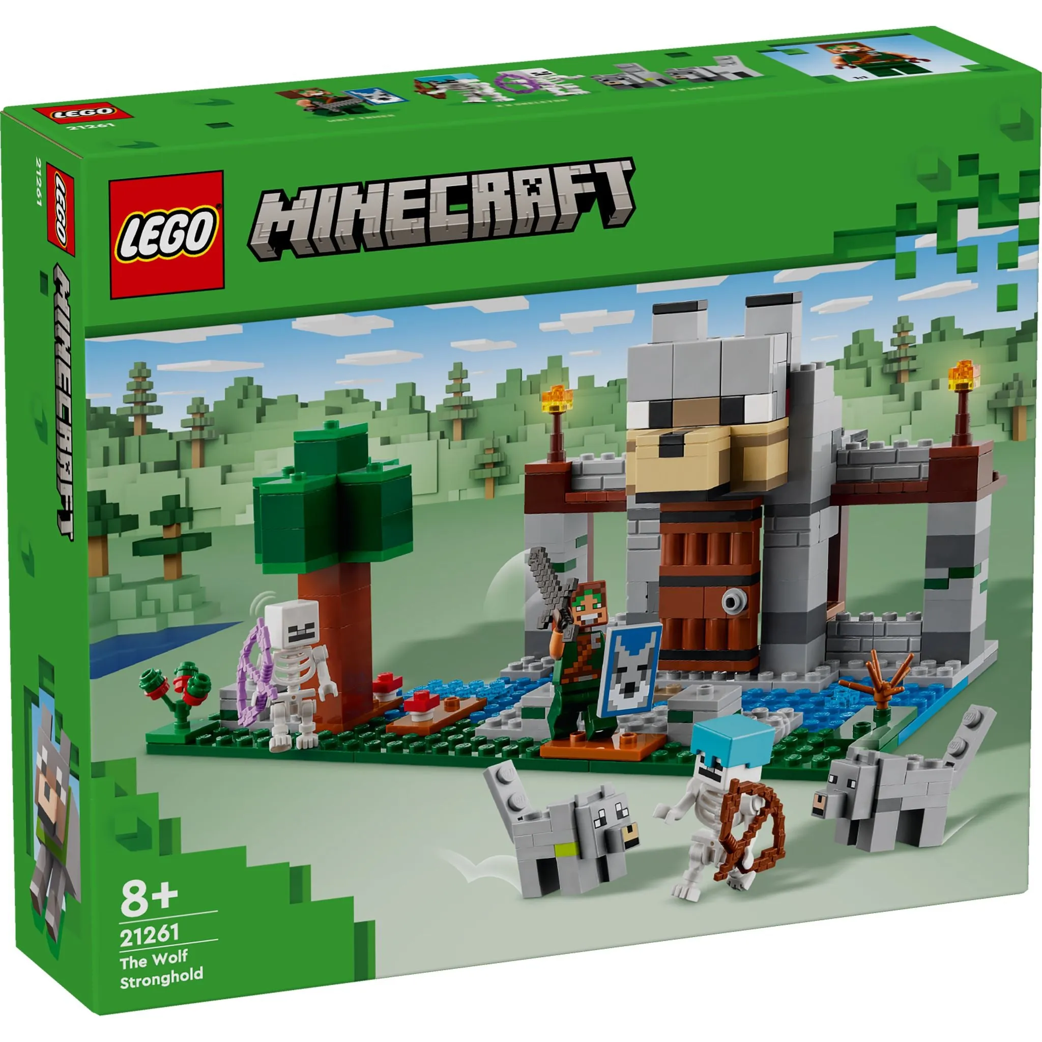 LEGO 21261 Minecraft The Wolf Stronghold