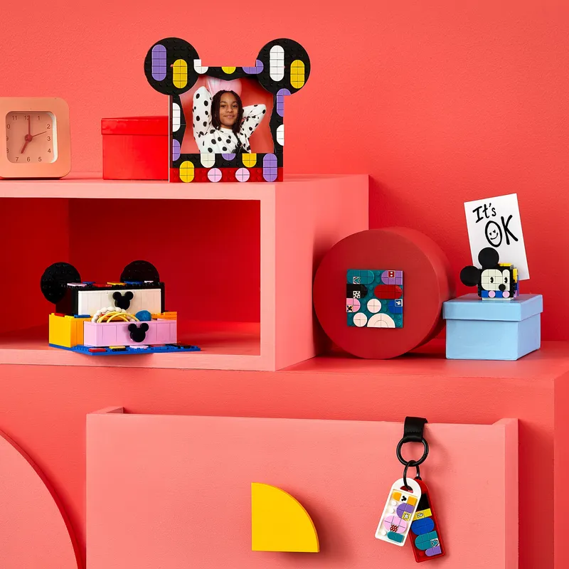 LEGO 41964 Dots Disney Mickey Mouse & Minnie Mouse Back To School Project Box