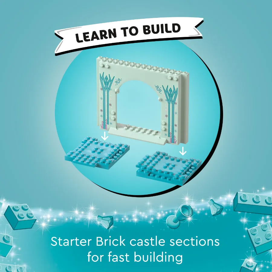 LEGO 43238 Disney Princess Elsa's Frozen Castle
