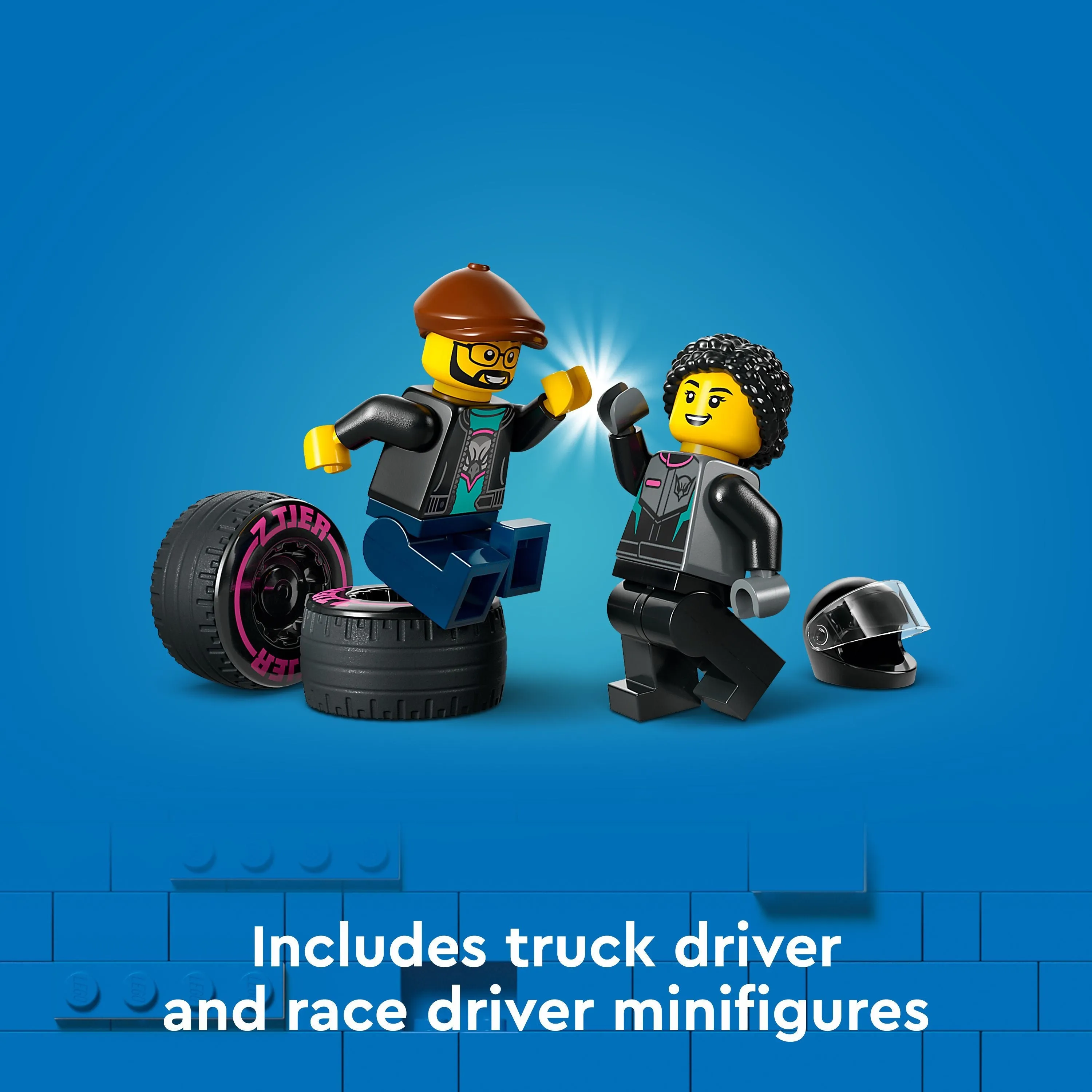 LEGO 60406 City Race Car And Car Carrier Truck