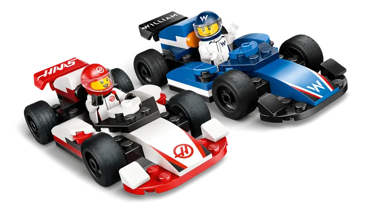 LEGO 60464 City F1 Williams Racing & Haas F1 Race Cars
