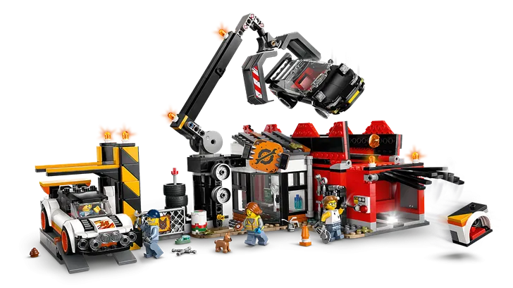 LEGO 60472 City Scrapyard with Cars