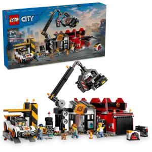 LEGO 60472 City Scrapyard with Cars
