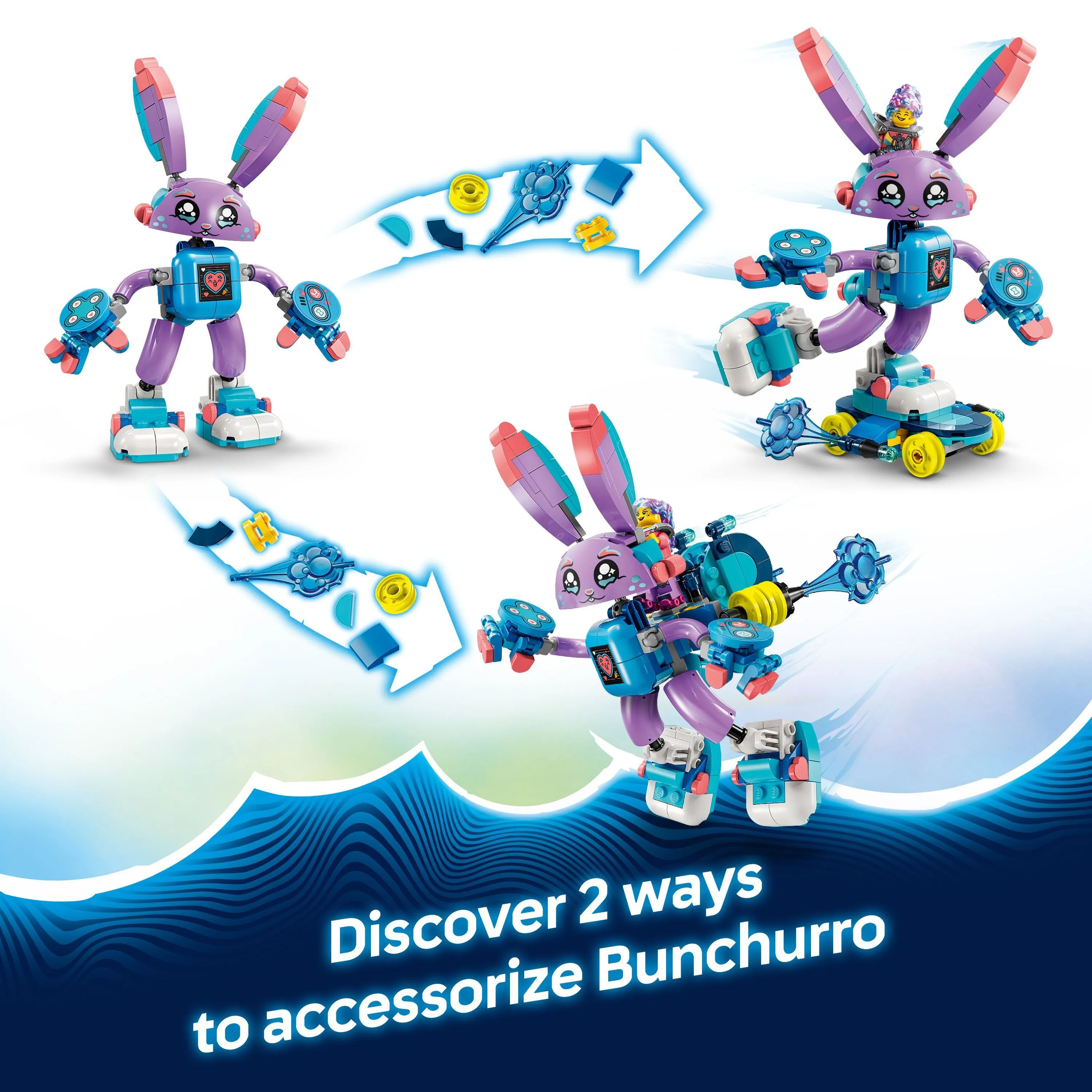 LEGO 71490 DREAMZzz Izzie and Bunchurro the Gaming Bunny