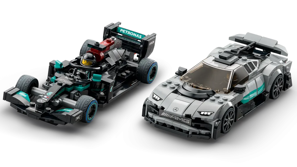 LEGO 76909 Speed Champions Mercedes-Amg F1 W12 E Performance & Mercedes-Amg Project One