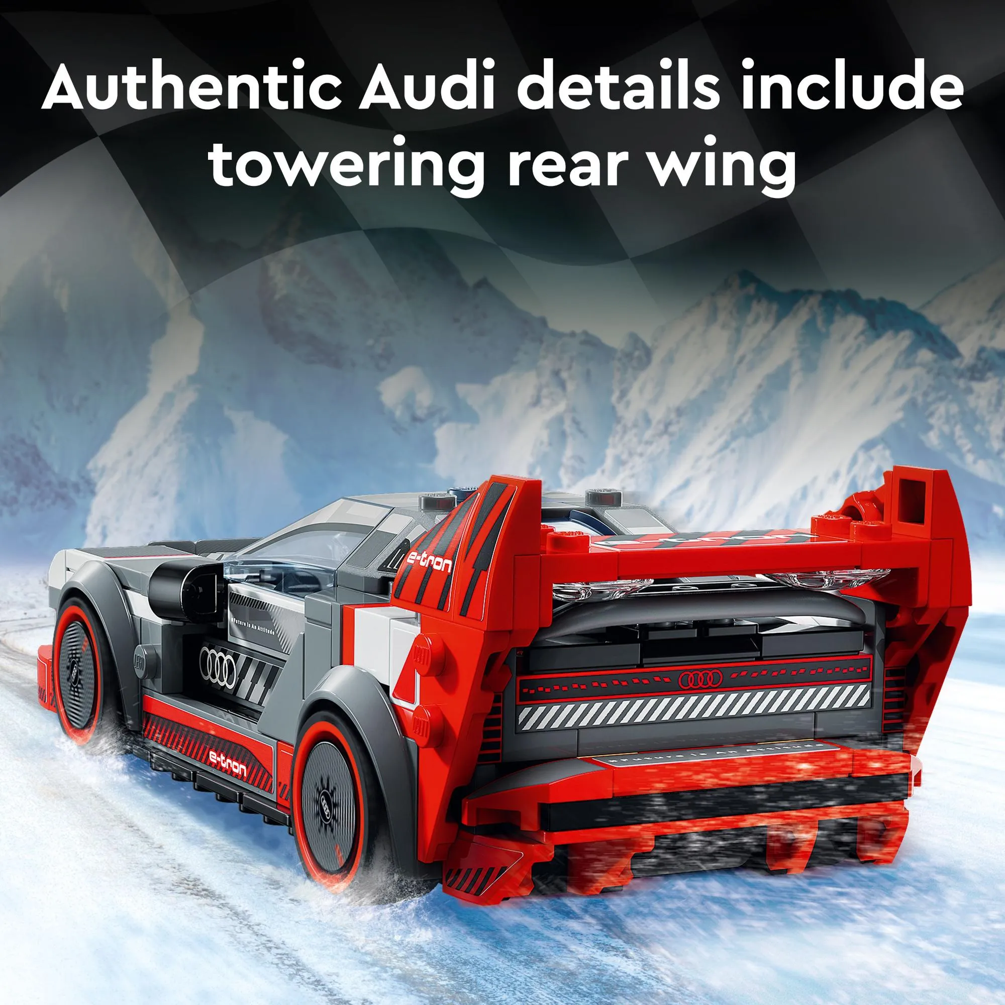 LEGO 76921 Speed Champions Audi S1 E-Tron Quattro Race Car