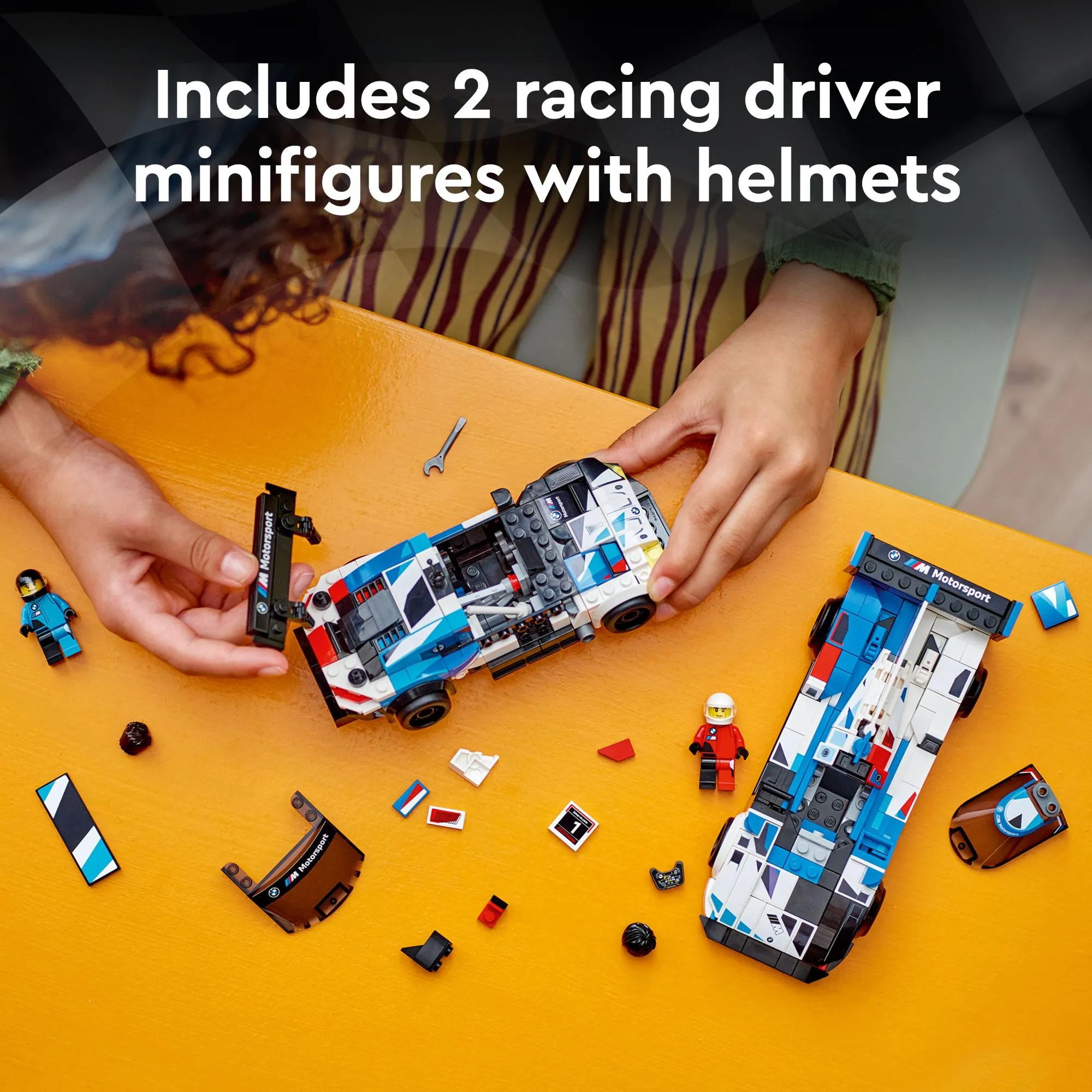 LEGO 76922 Speed Champions BMW M4 GT3 BMW M Hybrid V8 Race Cars