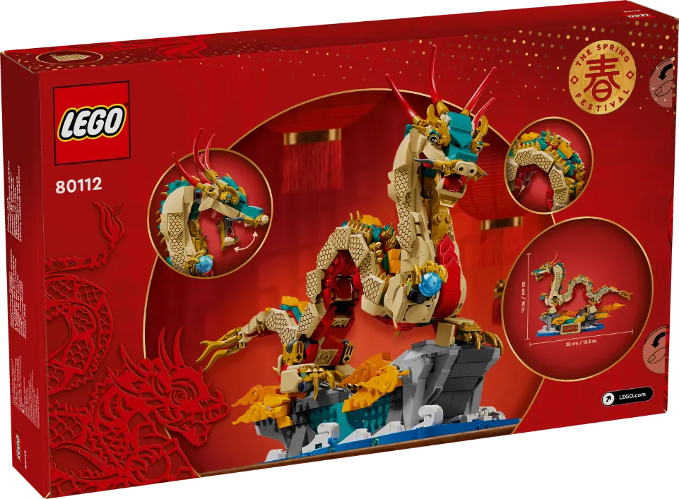 LEGO 80112 Chinese Festivals Auspicious Dragon