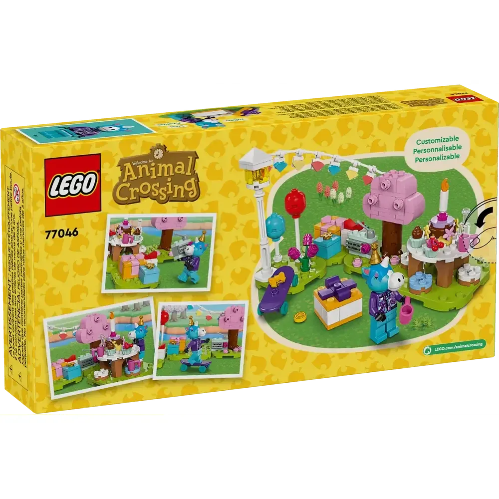 LEGO® Animal Crossing™ Julian's Birthday Party Building Set (77046)