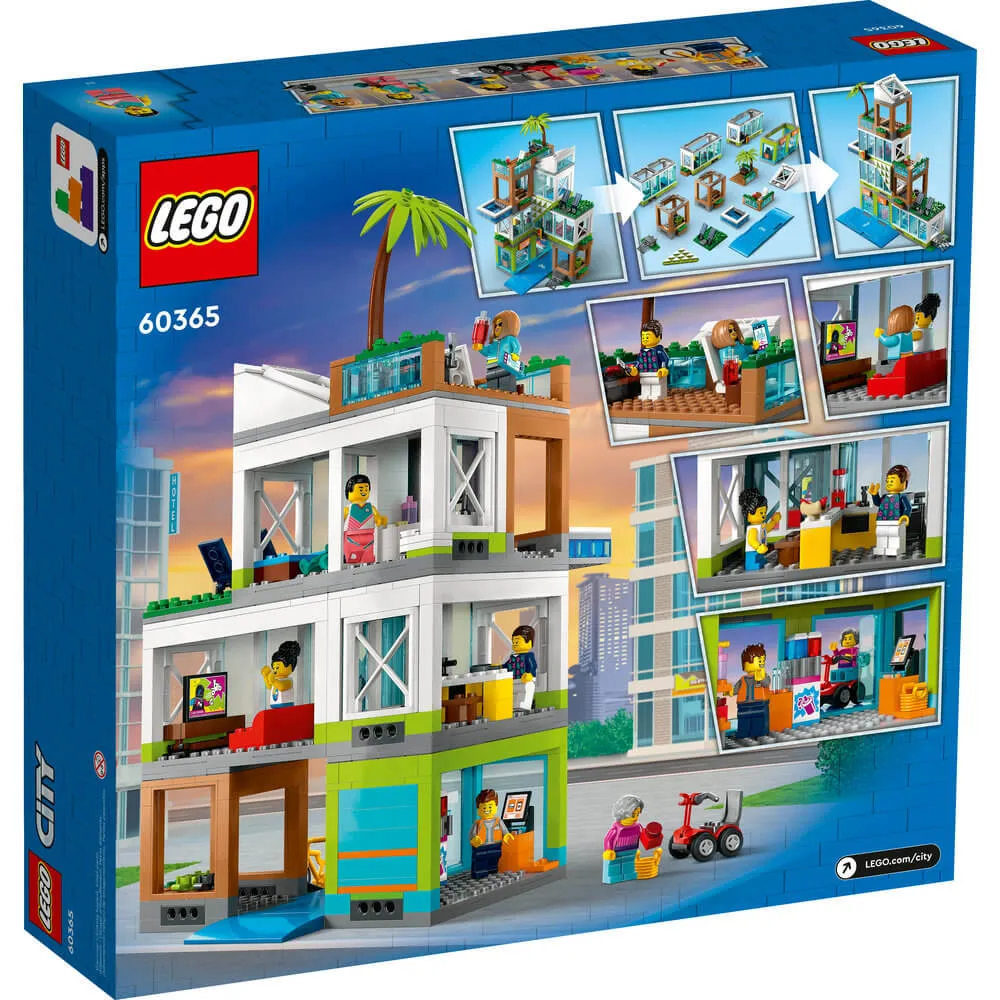 LEGO® City Apartment Building 60365 Building Toy Set (688 Pieces)