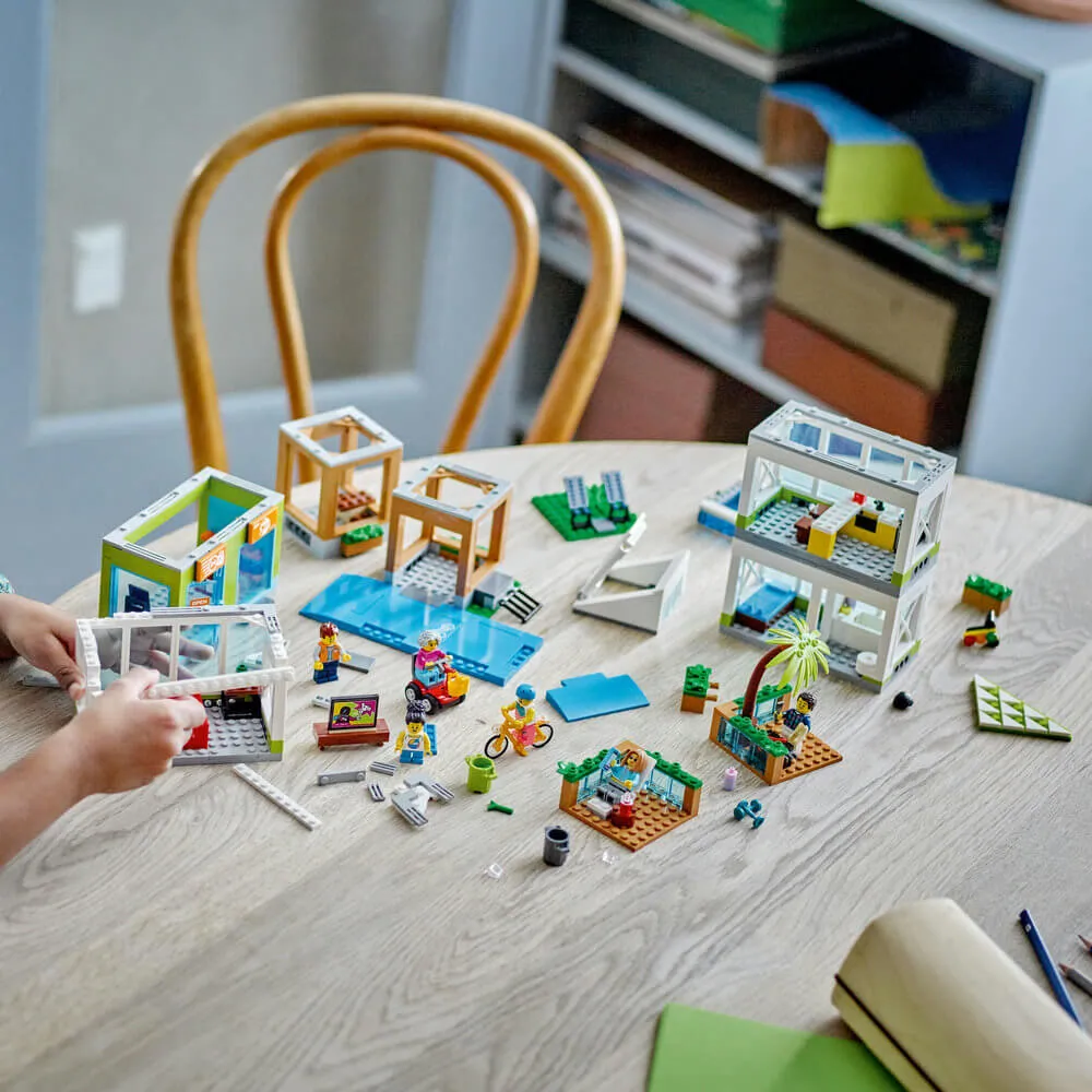 LEGO® City Apartment Building 60365 Building Toy Set (688 Pieces)