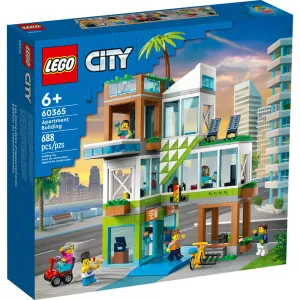 LEGO® City Apartment Building 60365 Building Toy Set (688 Pieces)