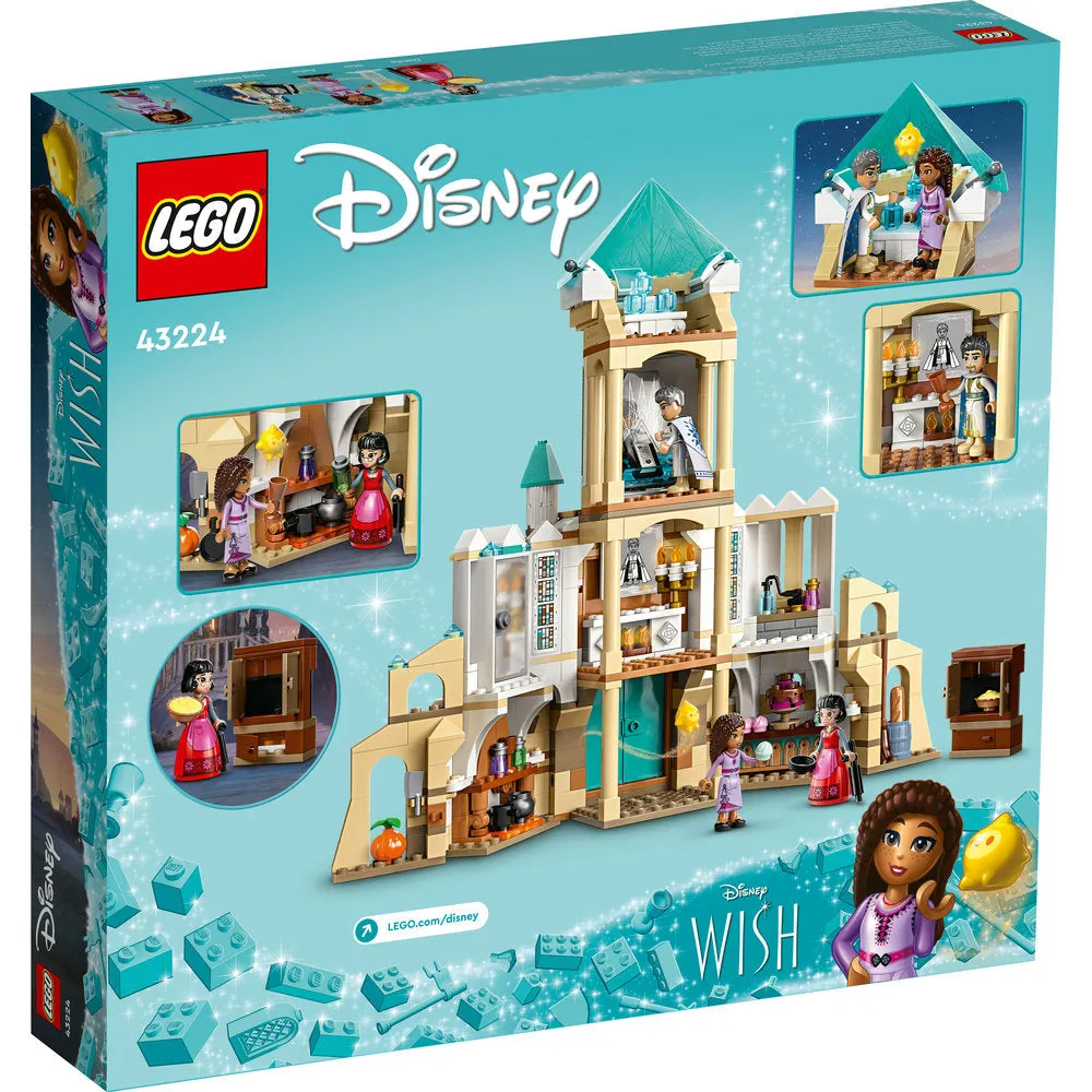 LEGO® Disney Princess Wish King Magnifico's Castle 613 Piece Building Set (43224)