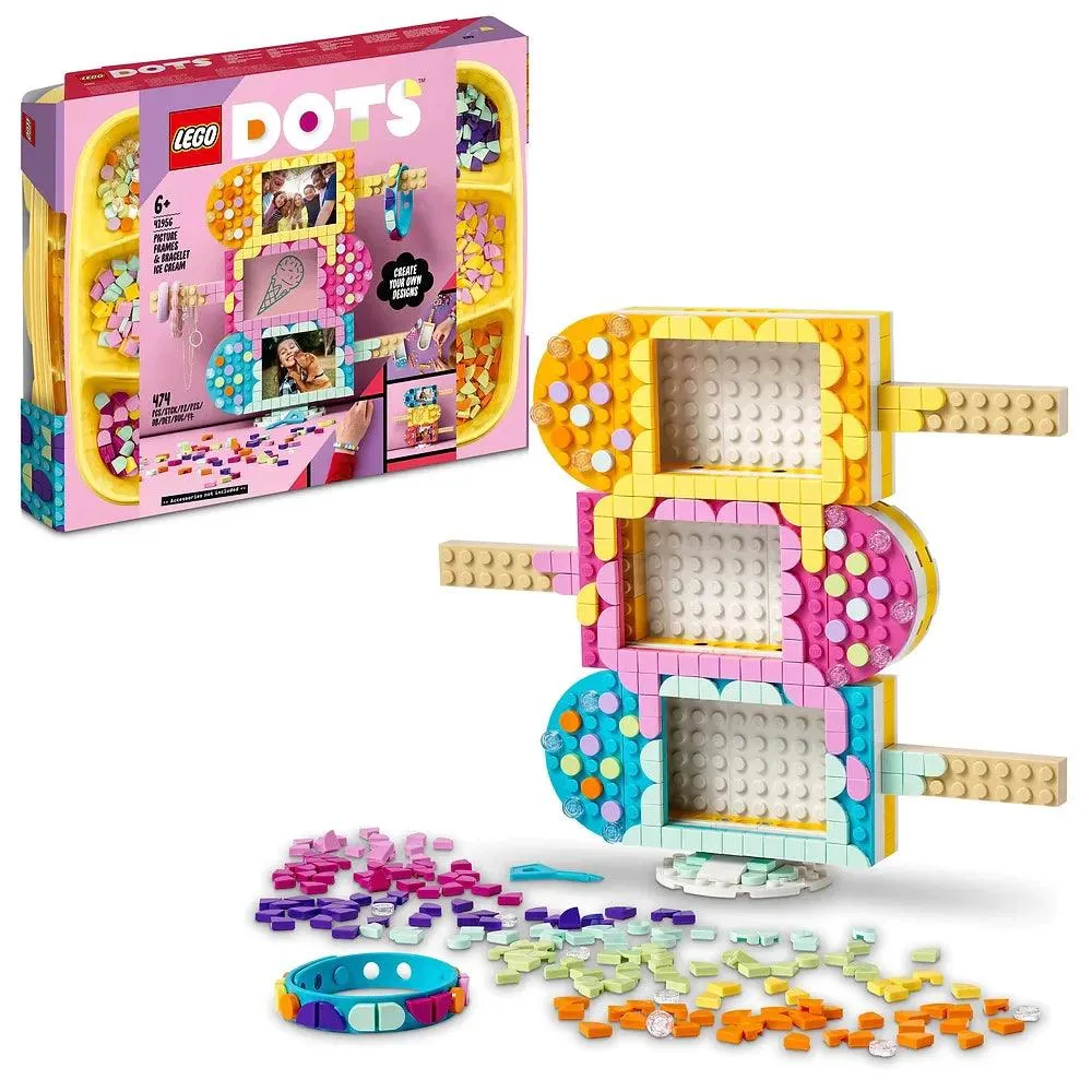 LEGO DOTS 41956 Ice Cream Picture Frames & Bracelet