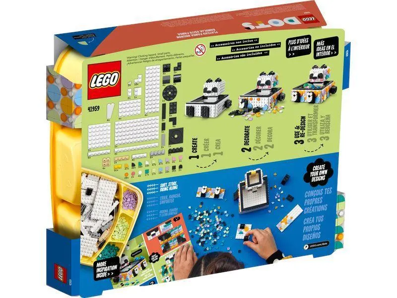 LEGO DOTS 41959 Cute Panda Tray